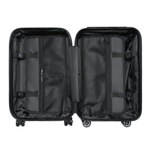 Load image into Gallery viewer, Suitcase Black and Red with Living in Light Emblem