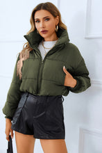 Load image into Gallery viewer, Zip-Up Winter Coat with Pockets