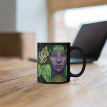 Load image into Gallery viewer, Black mug 11oz Lunaria Generations