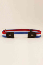 Load image into Gallery viewer, PU Elastic Snap Closure Belt
