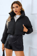 Load image into Gallery viewer, Zip-Up Winter Coat with Pockets