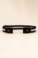 Load image into Gallery viewer, PU Elastic Snap Closure Belt