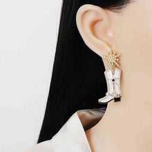 Load image into Gallery viewer, Earrings Boot Dangle