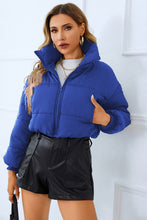 Load image into Gallery viewer, Zip-Up Winter Coat with Pockets