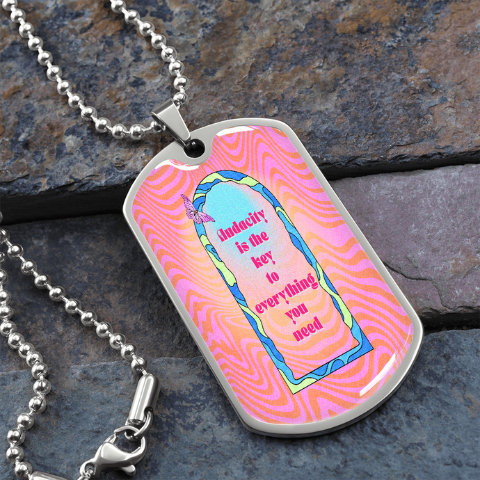 Audacity Dogtag Necklace