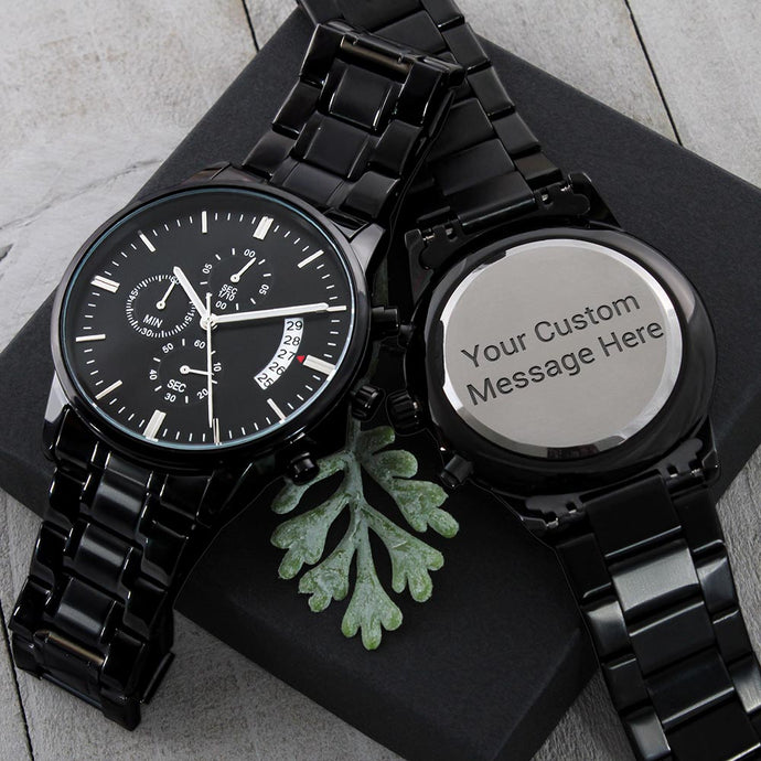 Add your words to our Sleek and Exceptional Watch