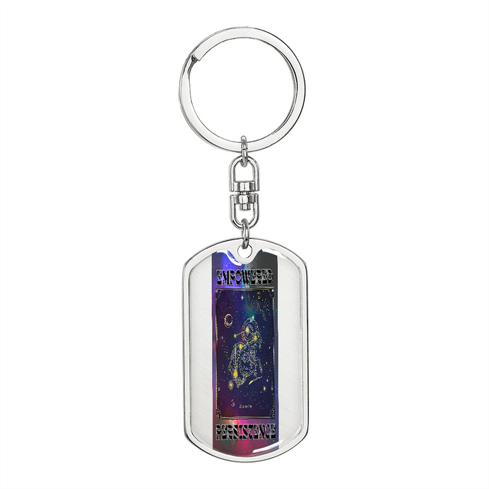 Capricorn Keychain
