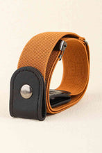 Load image into Gallery viewer, PU Elastic Snap Closure Belt