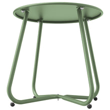 Load image into Gallery viewer, Mydepot SR Steel Patio Side Table, Weather Resistant Outdoor Round End Table