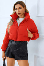 Load image into Gallery viewer, Zip-Up Winter Coat with Pockets
