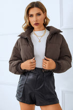 Load image into Gallery viewer, Zip-Up Winter Coat with Pockets