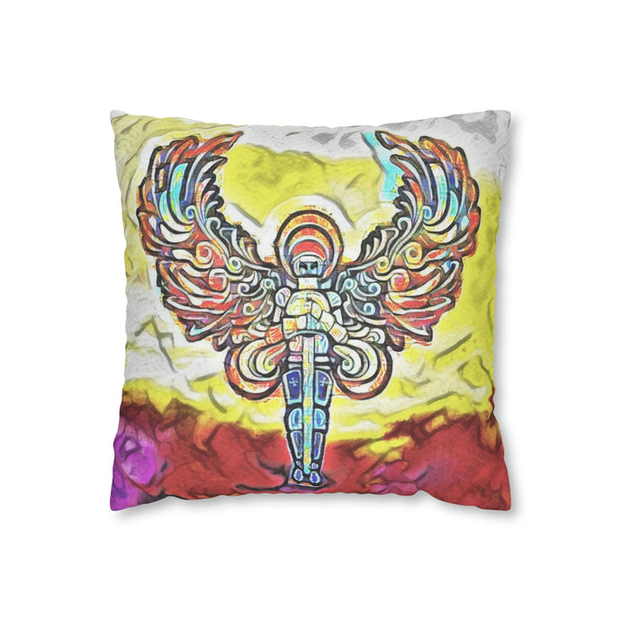 Coordinated Pattern Spun Polyester Pillowcase