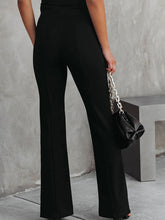 Load image into Gallery viewer, Front Slit Flare Leg Pants