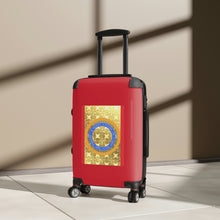 Load image into Gallery viewer, Suitcase Black and Red with Living in Light Emblem