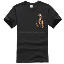 Load image into Gallery viewer, German Shepherd In Pocket T-Shirt MY DOG!