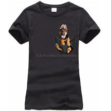 Load image into Gallery viewer, German Shepherd In Pocket T-Shirt MY DOG!