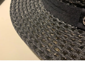 Round Flat Top Straw Hat Fabulous Quality