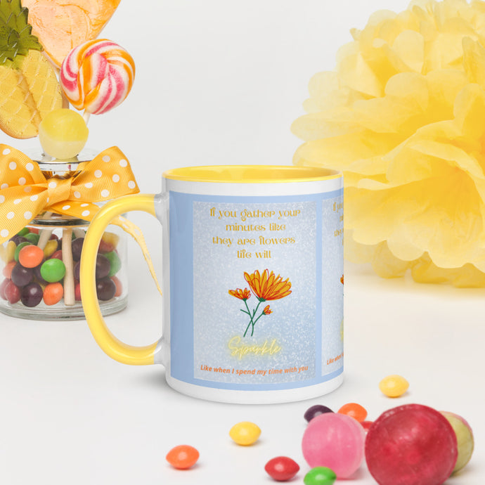 Mug with Color Inside Spending Time With You